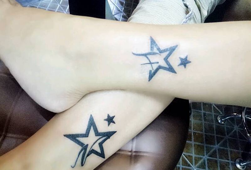 星星纹身图片