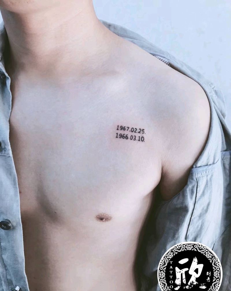 小图案纹身图片_肩部水彩小图案纹身图案