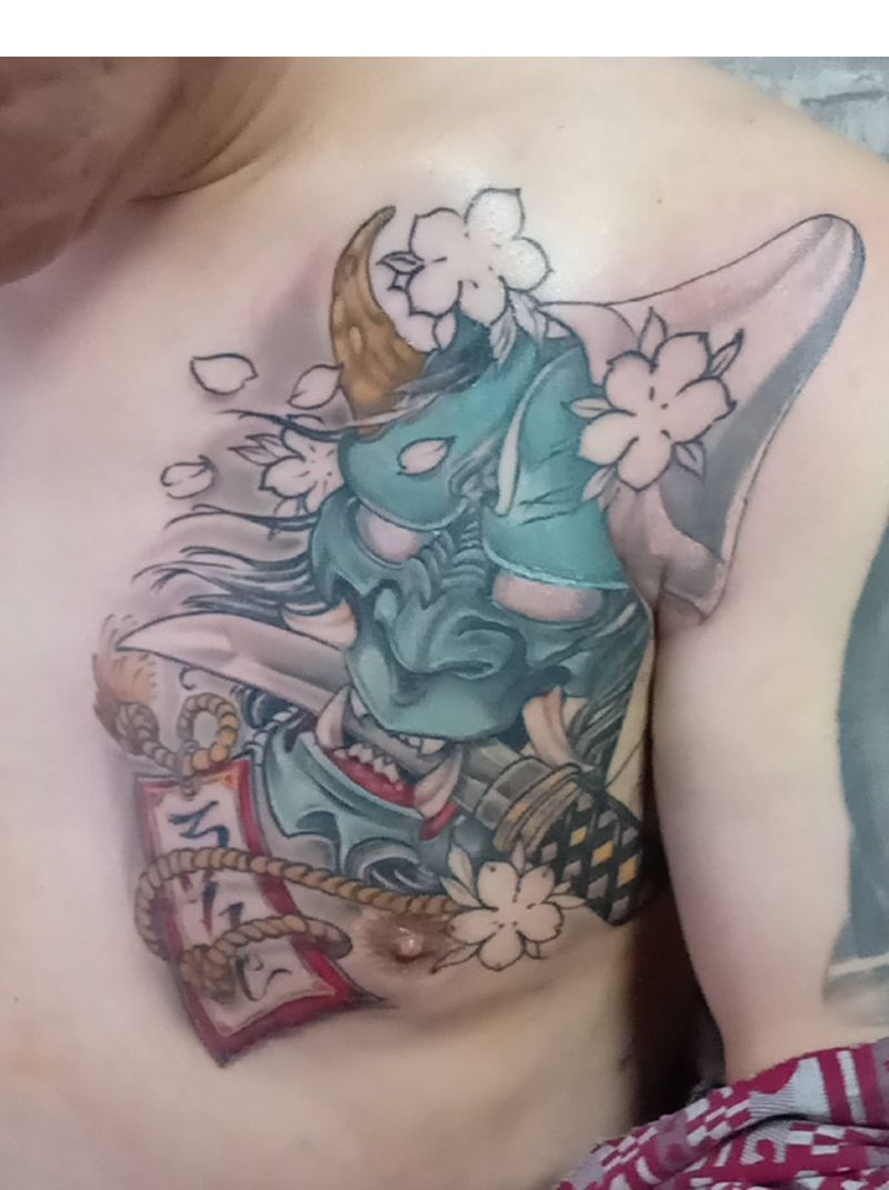 般若纹身图片_新传统纹身图案