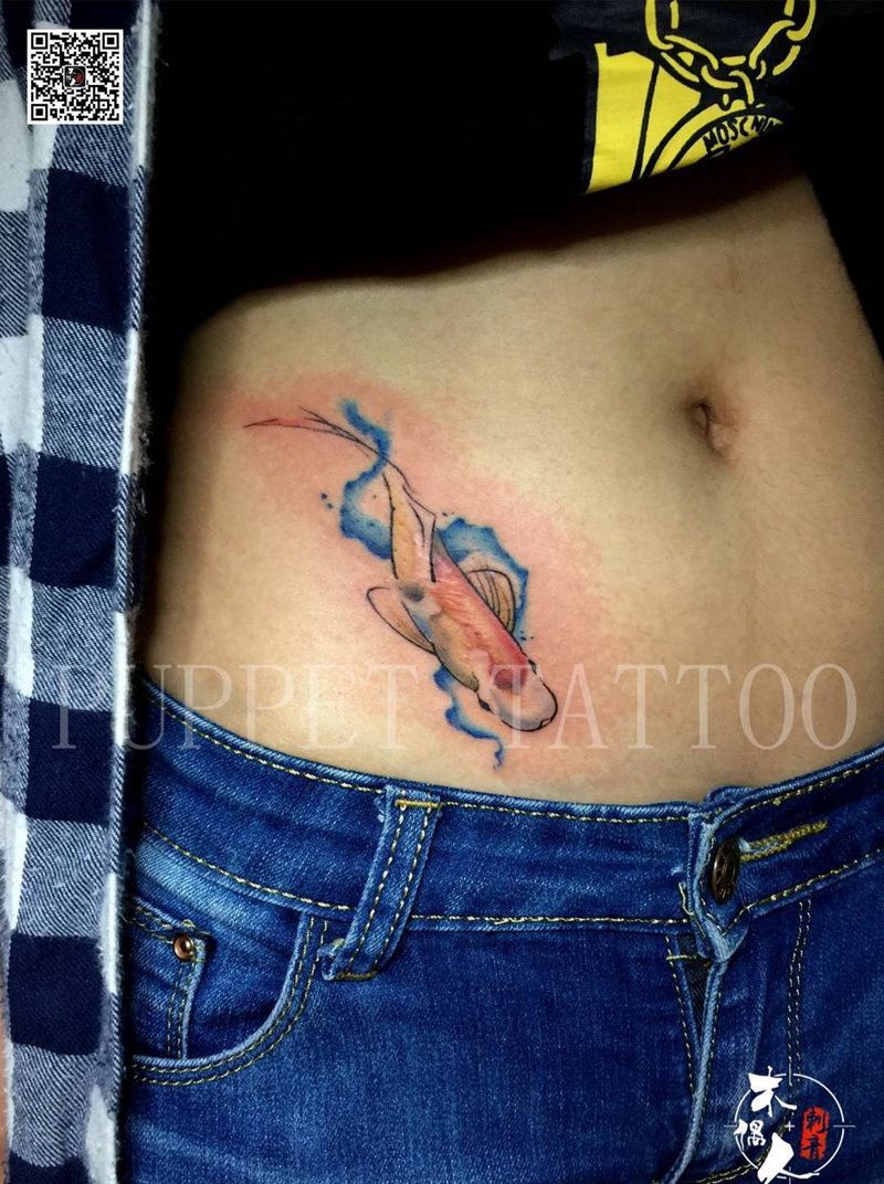 小轻新纹身图片