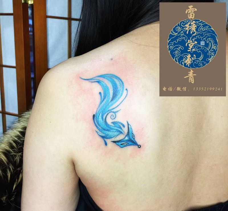 狐狸纹身图片