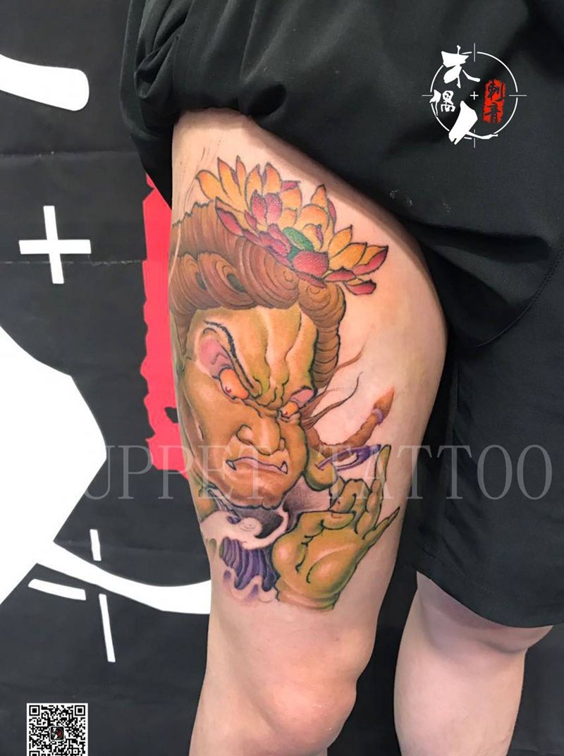 廊坊展会现场作品纹身图片