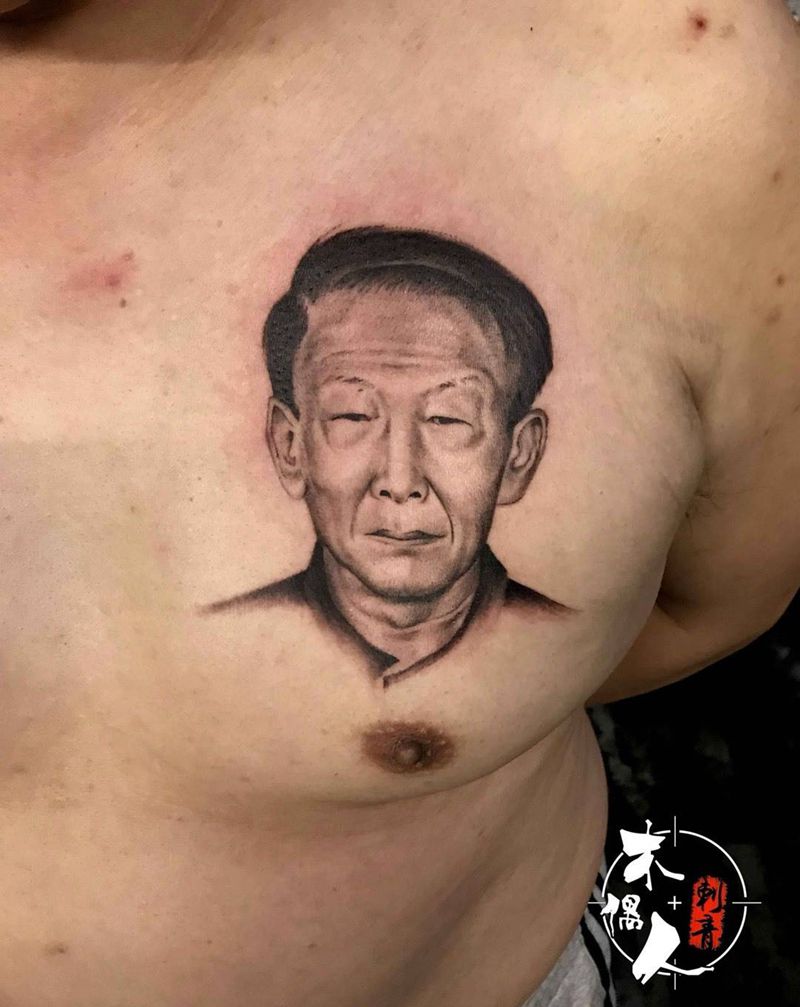 肖像纹身图片
