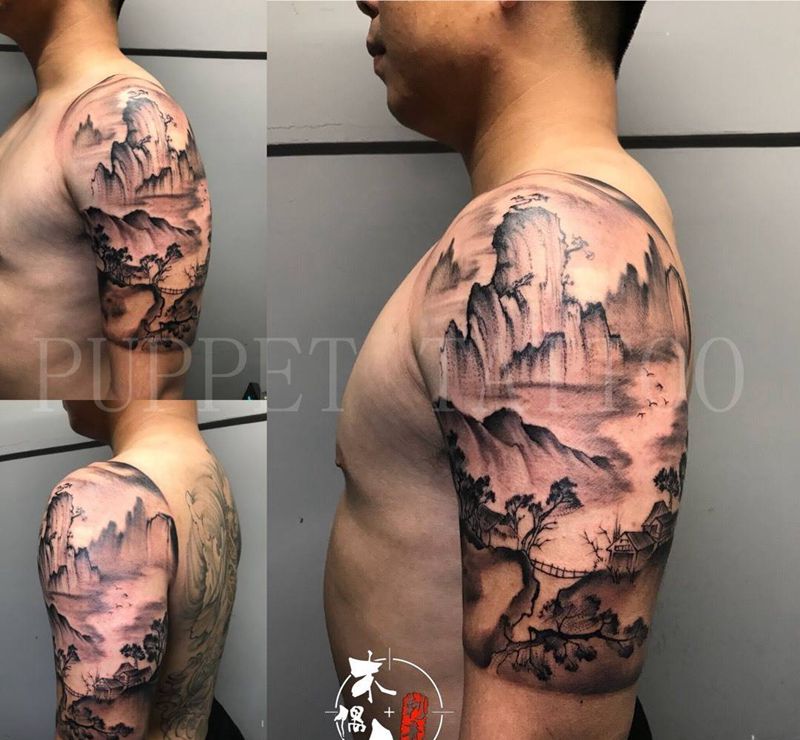 中国风纹身图片