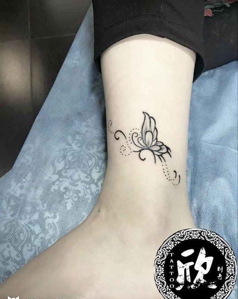 蝴蝶纹身图片