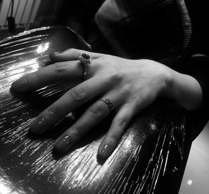 有故事纹身图片