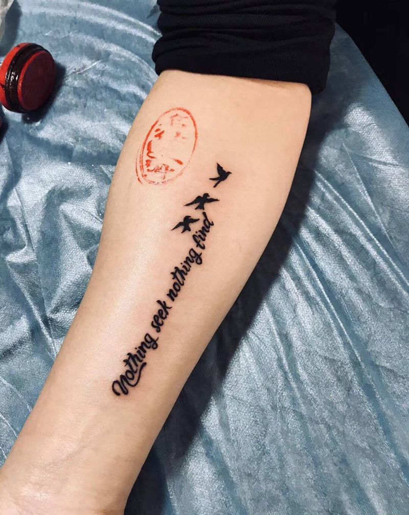 小清新纹身图片