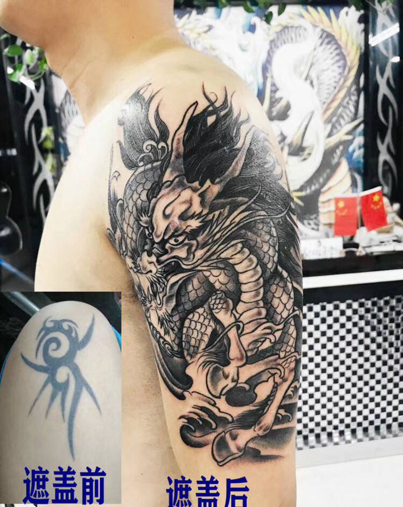 遮盖纹身图片_手臂纹身图案