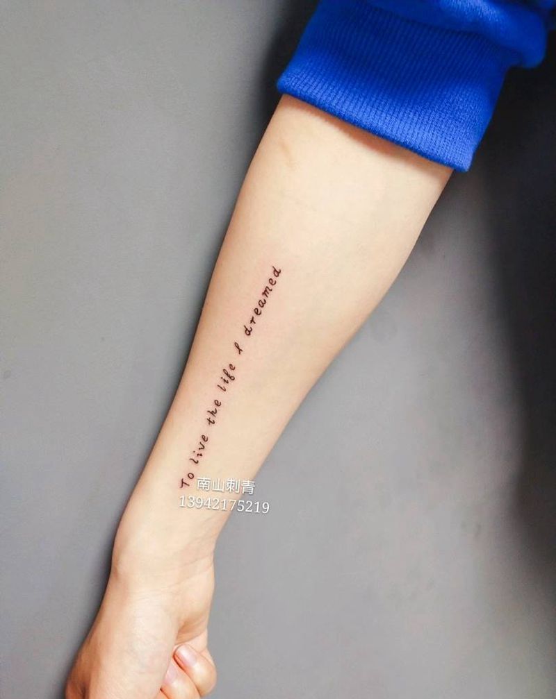 去过我梦想的生活纹身图片_手臂手部老传统图腾纹身图案