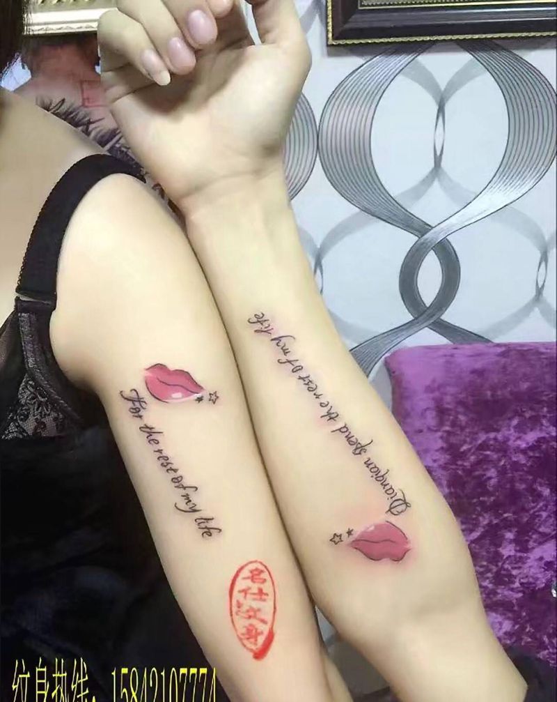 情侣纹身图片
