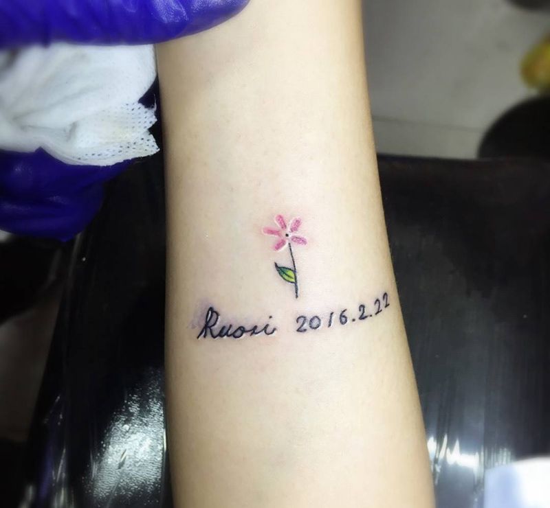 小清新纹身图片