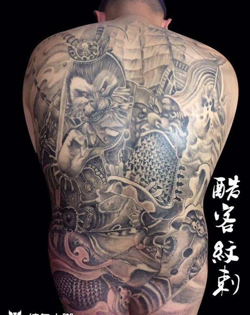 孙悟空纹身图片