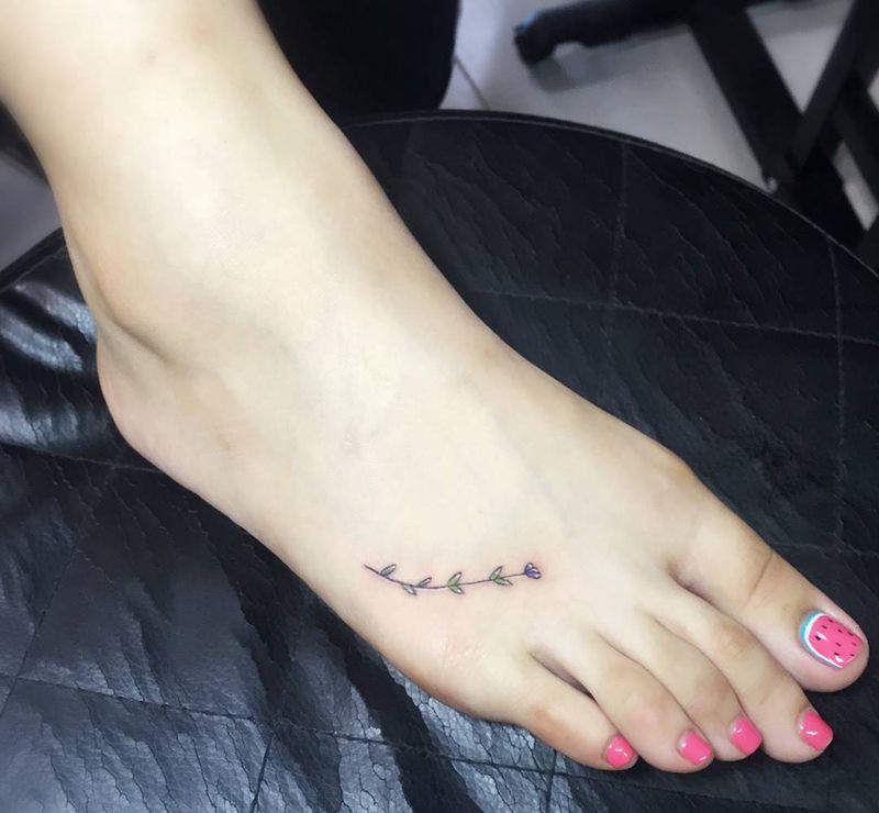 小清新纹身图片