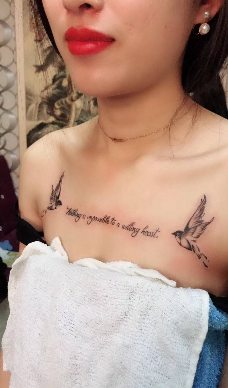 小清新纹身图片