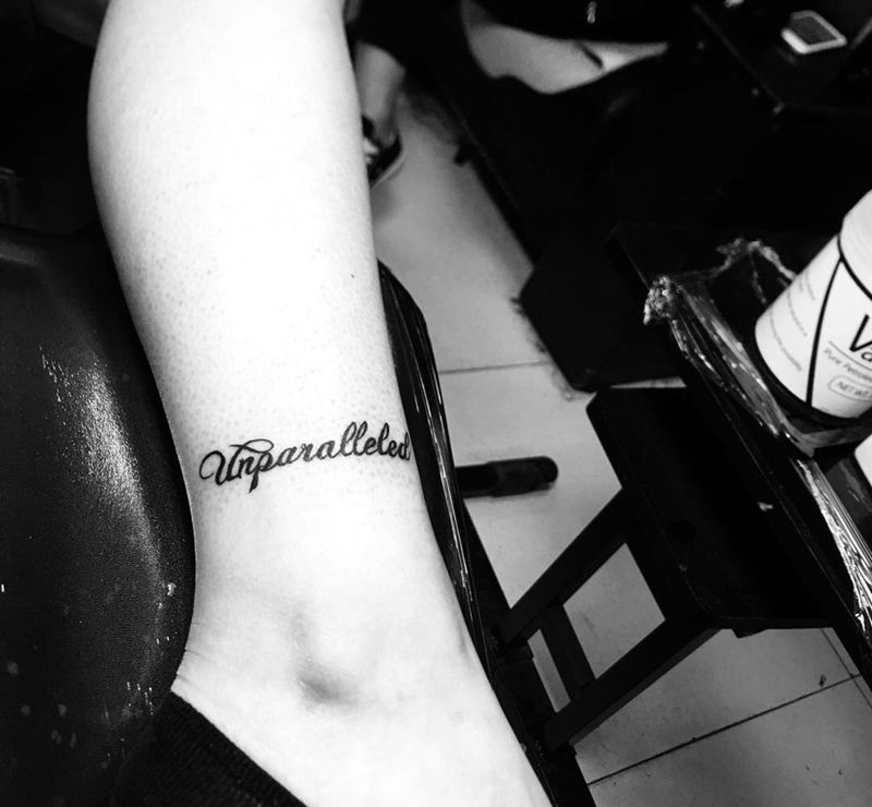 独一无二纹身图片