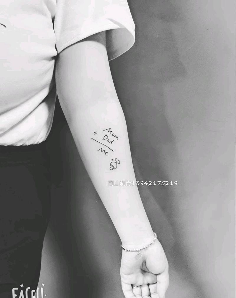 对自己的意义纹身图片_手部手臂图腾几何纹身图案