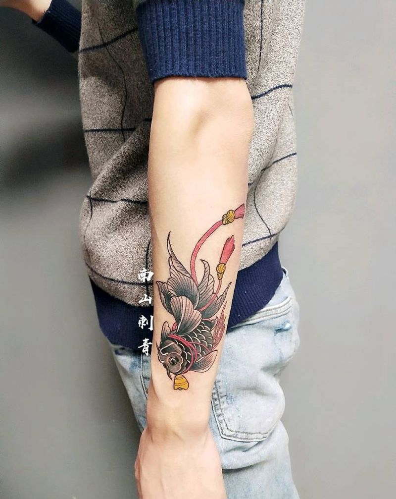 日式小图纹身图片_手臂手部老传统新传统纹身图案