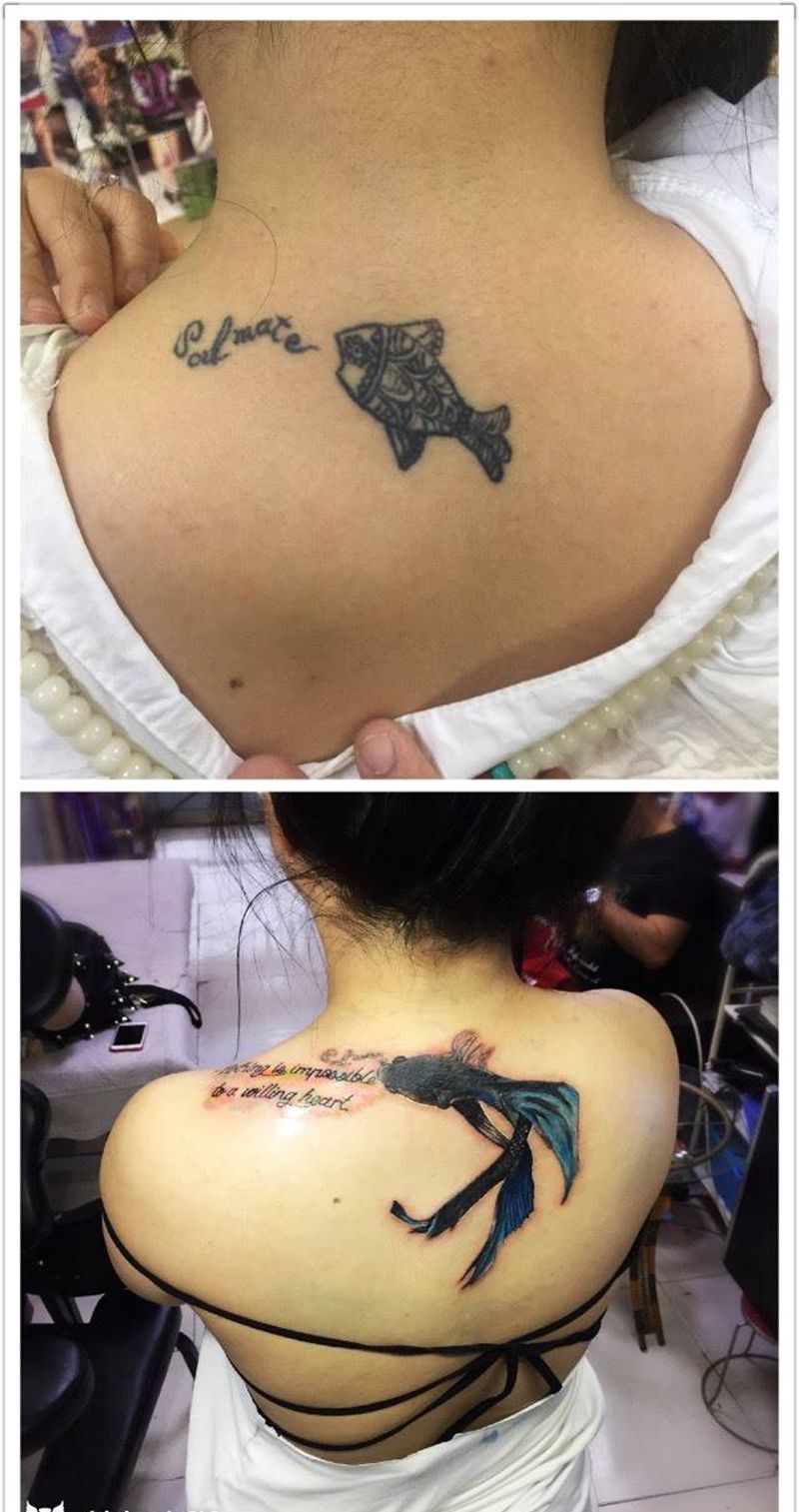 覆盖纹身图片_成品纹身图案