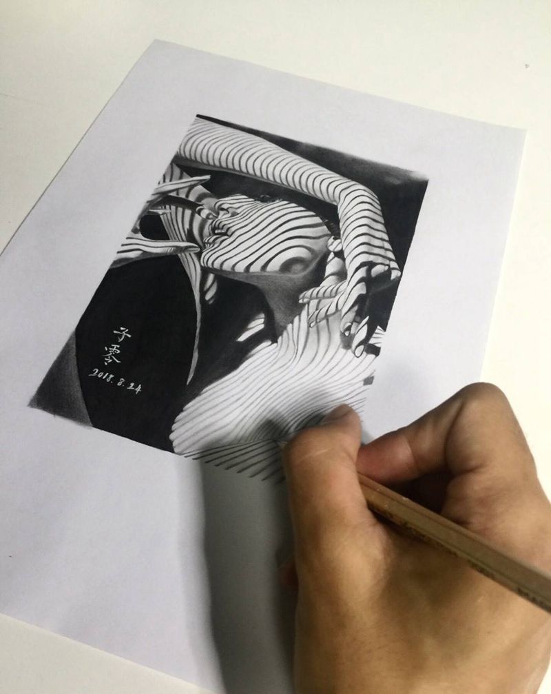 无纹身图片_欧美写实纹身图案