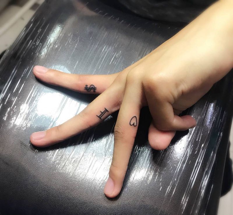 GD同款纹身图片