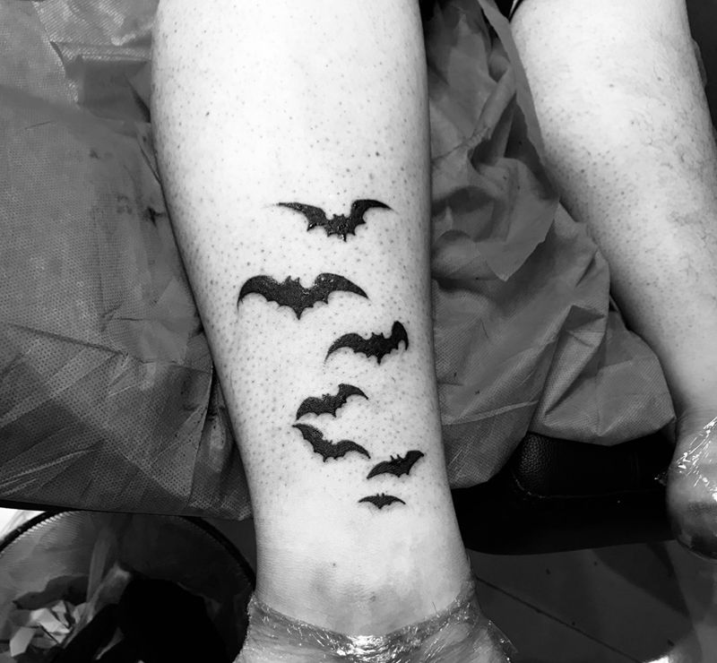 蝙蝠纹身图片