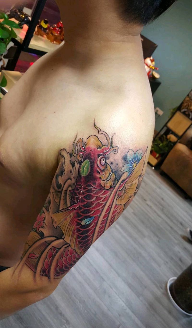 又一完成纹身图片