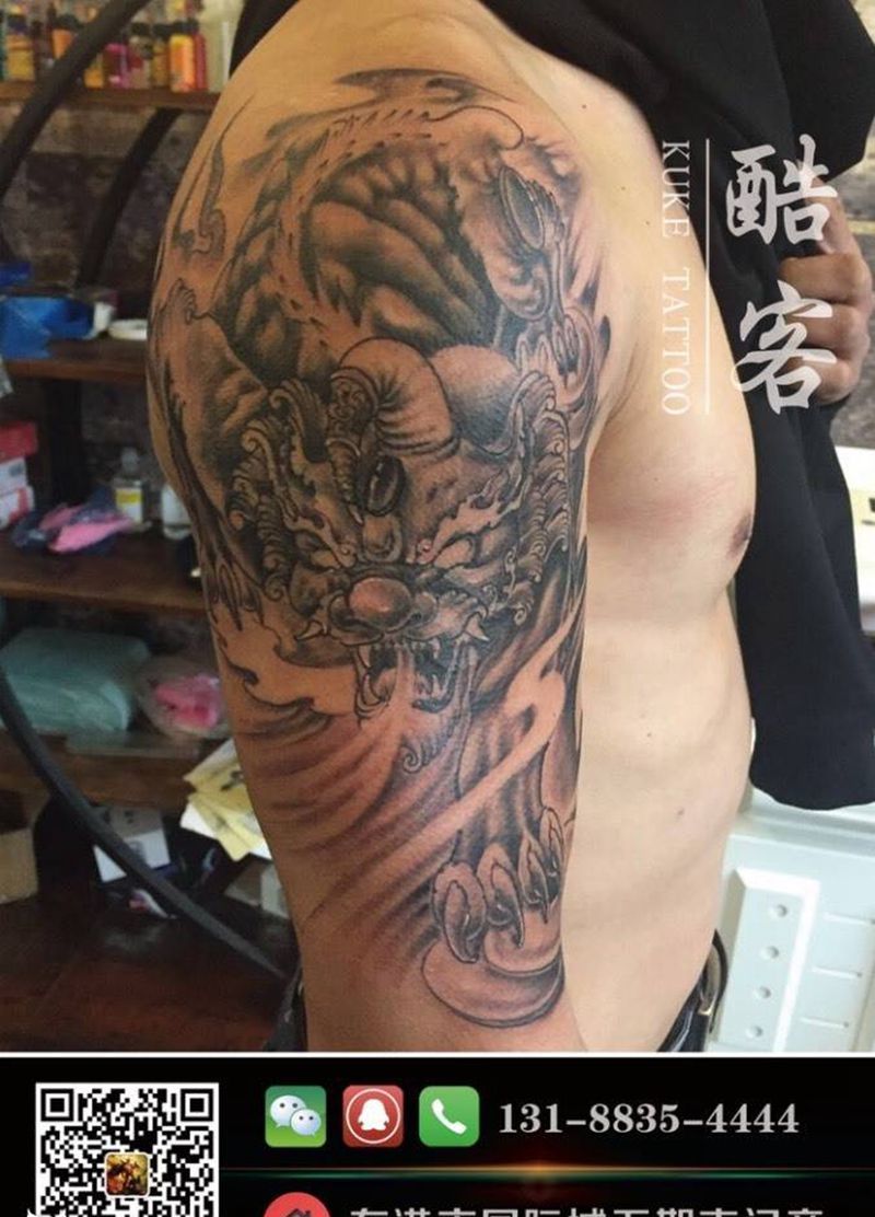 纹身局部纹身图片