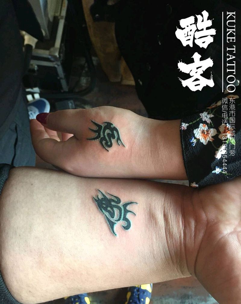 情侣纹身图片
