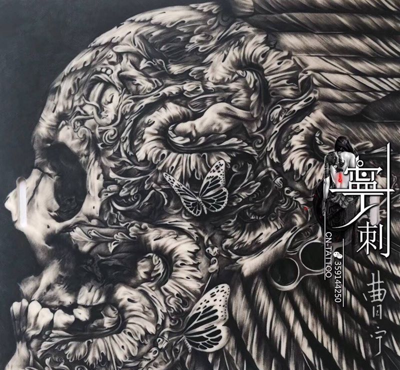 练习皮纹身图片