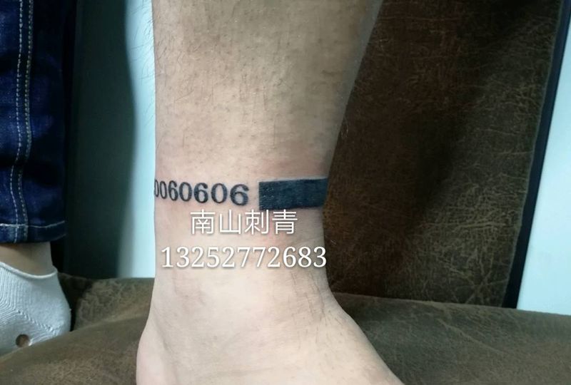 对标纹身图片_腿部图腾纹身图案