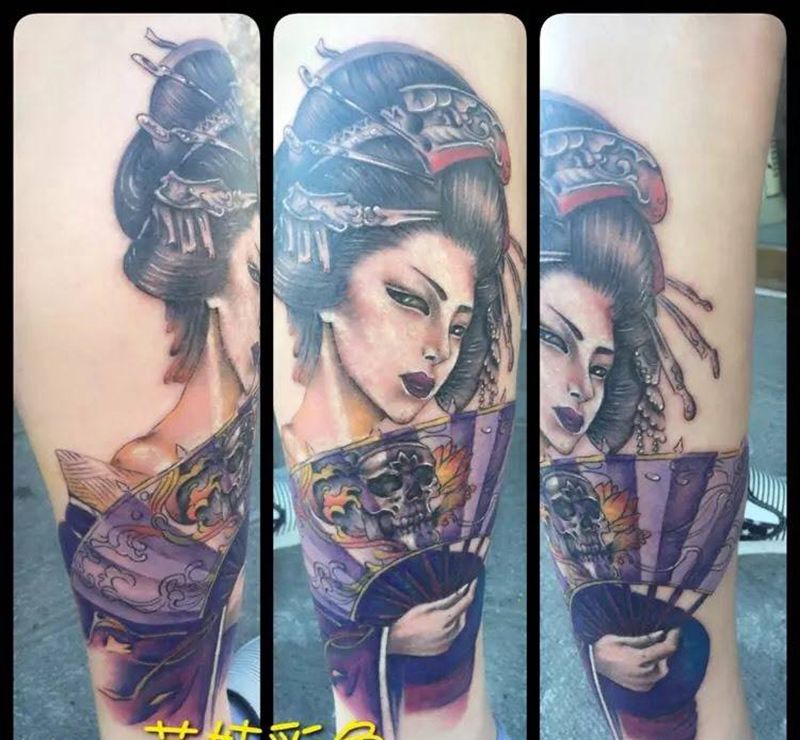 局部纹身纹身图片