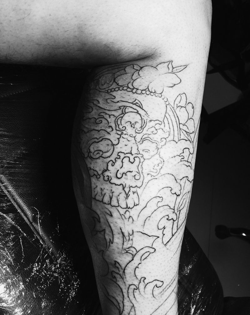 嘎巴拉纹身图片