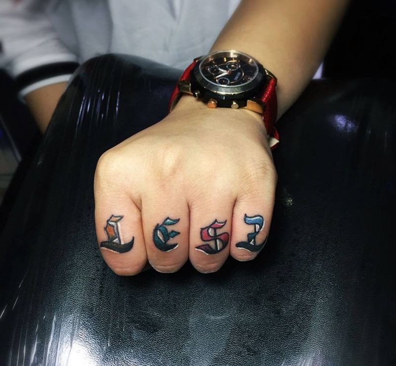 字纹身图片_成品纹身图案