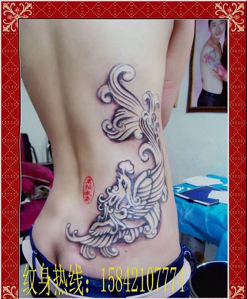 凤凰纹身图片