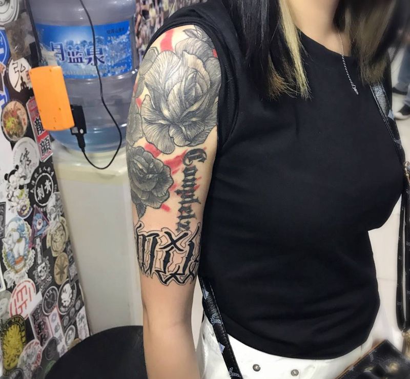 奇卡诺纹身图片