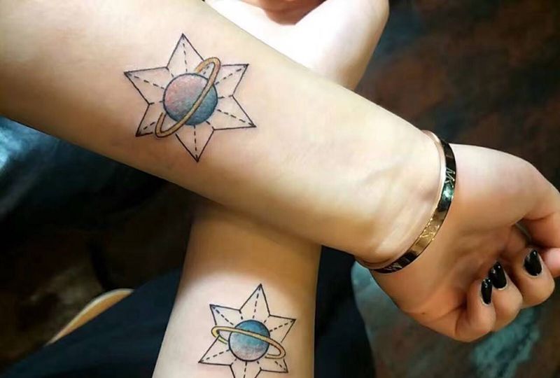 时尚xiao tu纹身图片