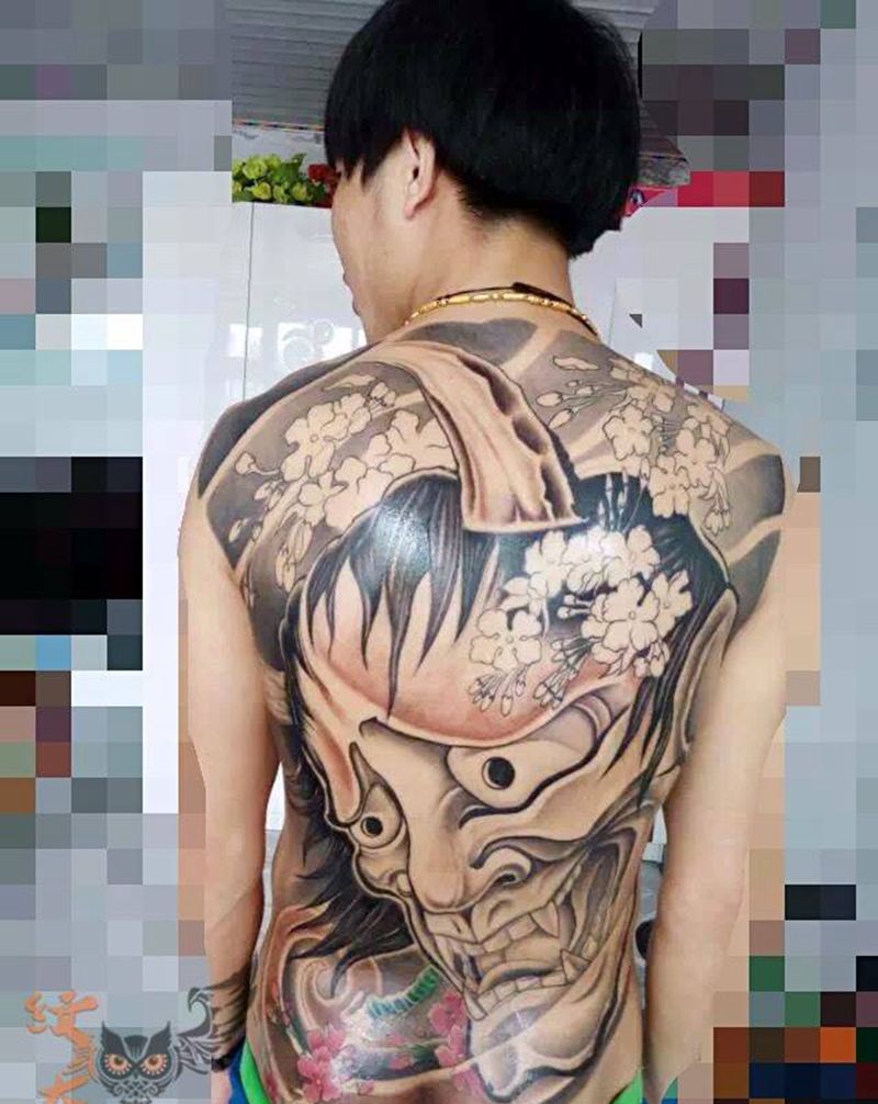 般若未完成纹身图片