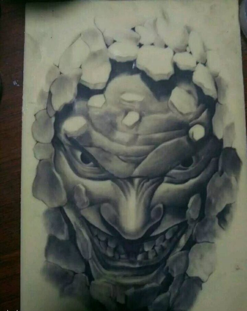 学员作品纹身图片_手稿纹身图案