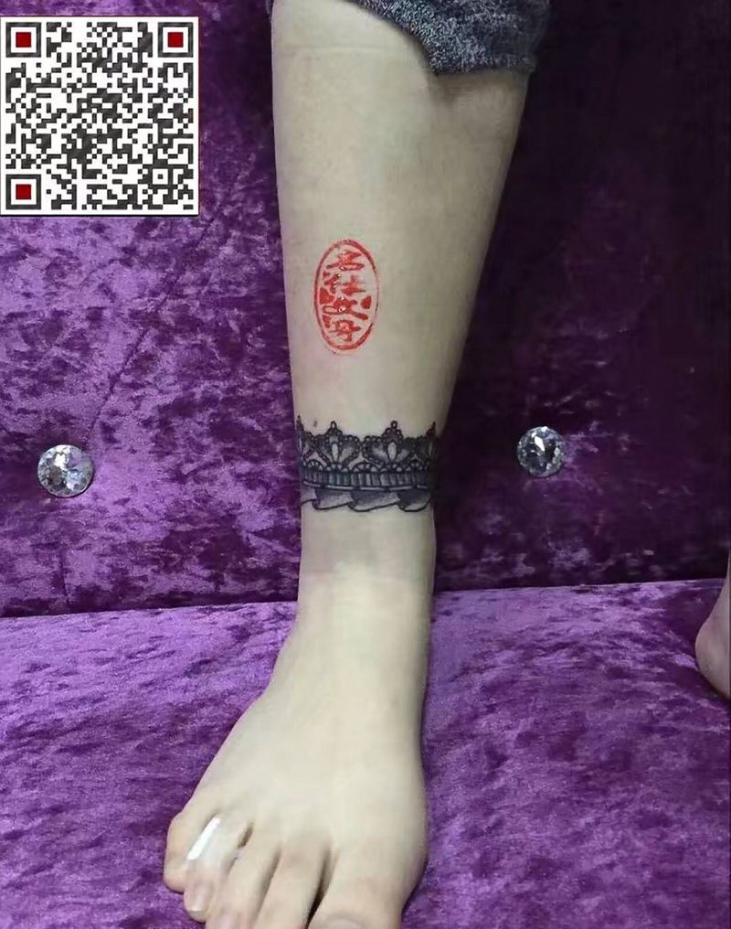 蕾丝纹身图片