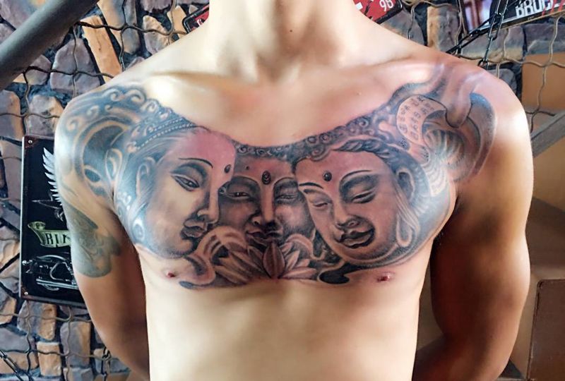 局部纹身纹身图片