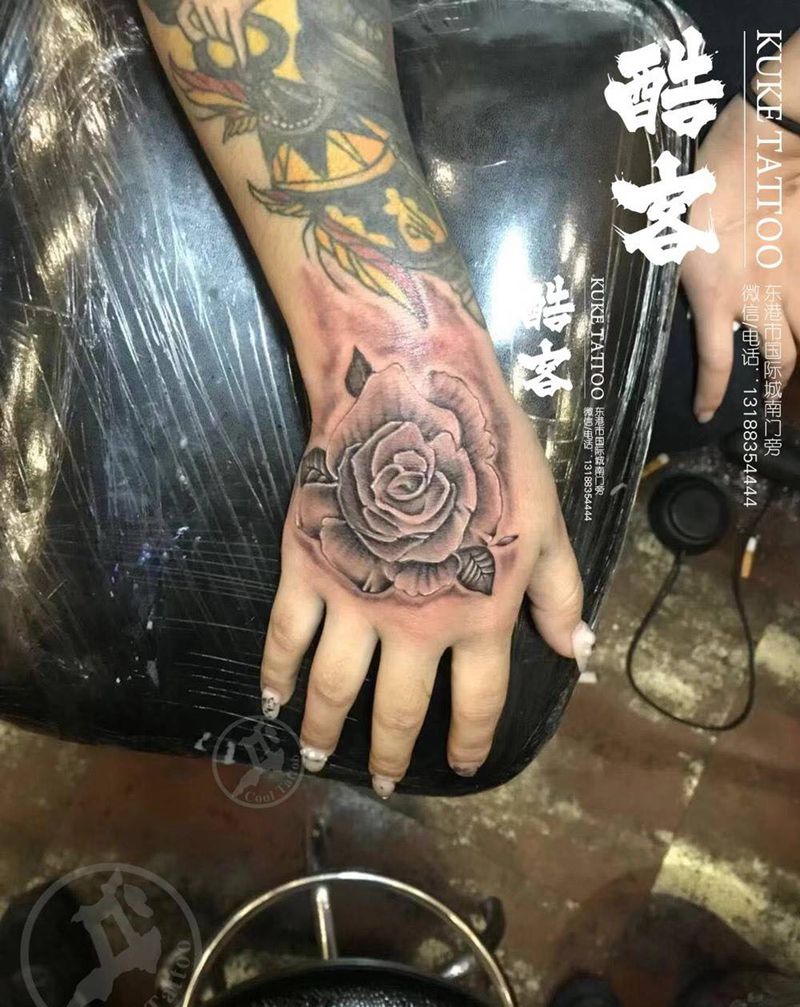 手纹身图片