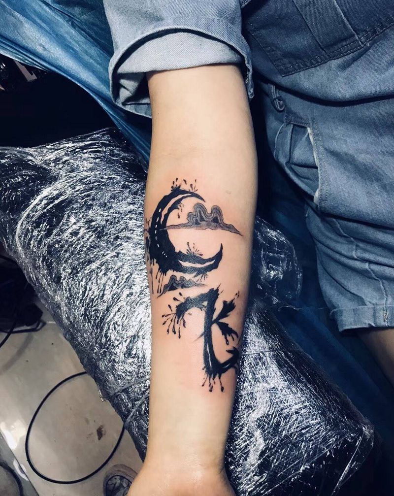 小清新纹身图片