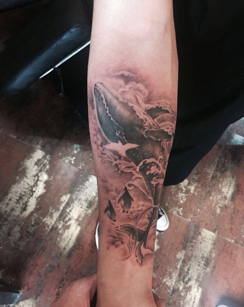 局部纹身纹身图片