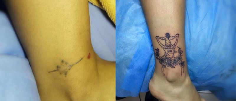 覆盖纹身图片