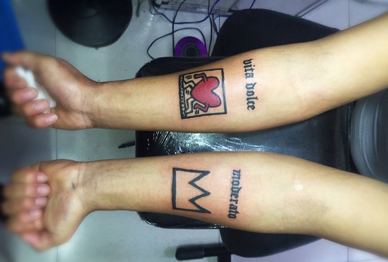 权志龙同款纹身图片