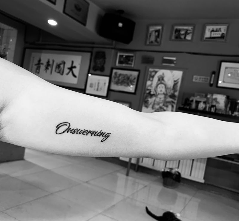 字纹身图片_手臂图腾纹身图案