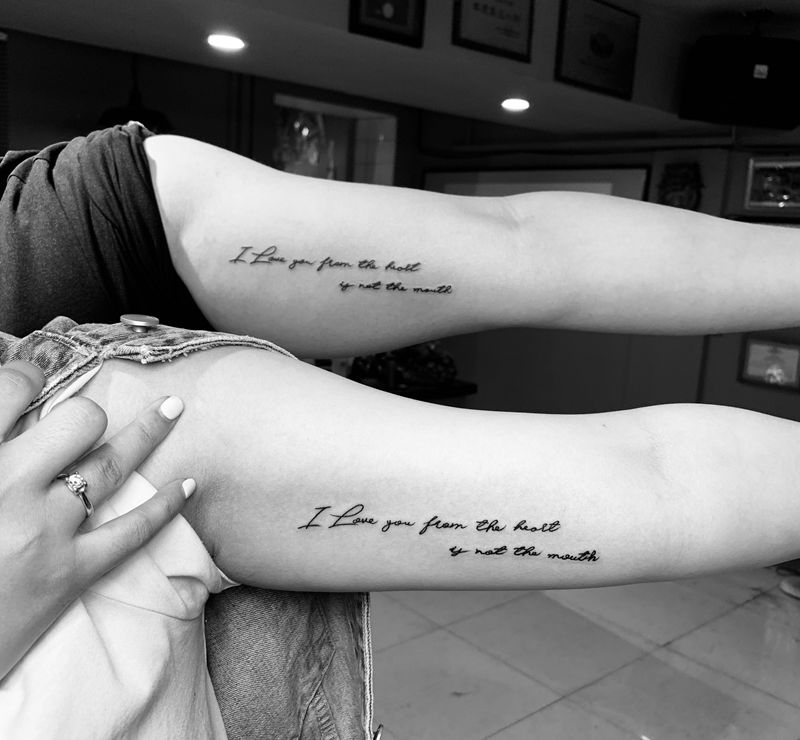 字纹身图片_手臂图腾纹身图案