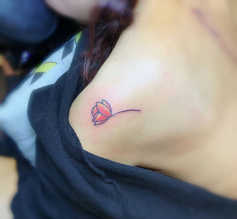 字纹身图片_肩部图腾纹身图案