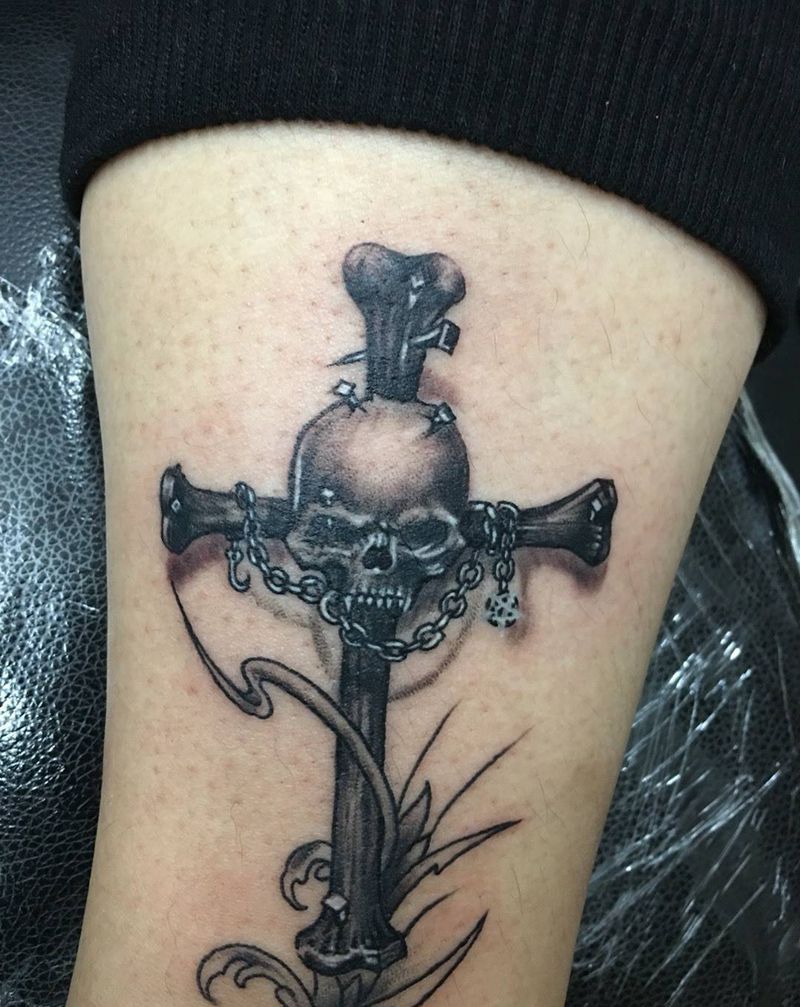 脚踝纹身真的很疼纹身图片