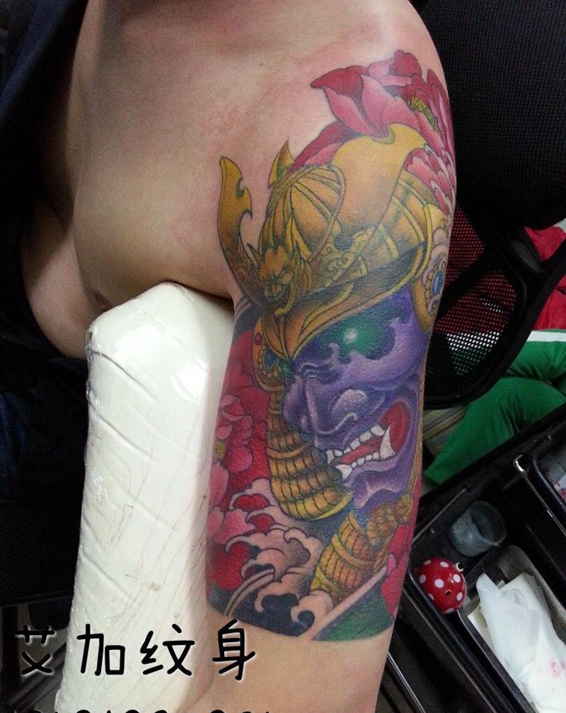 彩色纹身图片